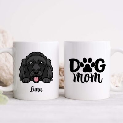 Personalized Poodle Mom Mug