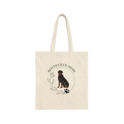 Personalized Rottweiler Mom Tote Bag