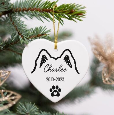 Personalized Samoyed Ears Ornament