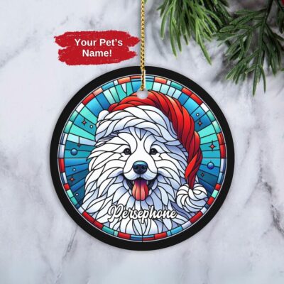 Personalized Samoyed Unique Ornament