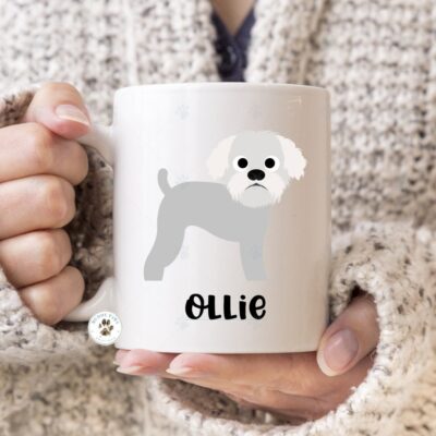 Personalized Schnoodle Coffee Mug