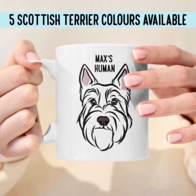 Personalized Scottish Terrier Gifts For Lovers Mug