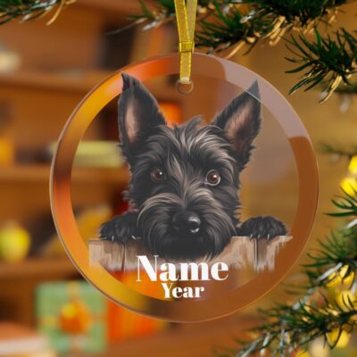 Personalized Scottish Terrier Ornament