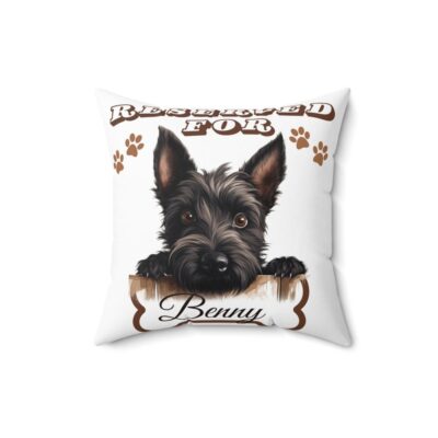 Personalized Scottish Terrier Spun Square