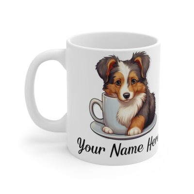 Personalized Sheltie Mug