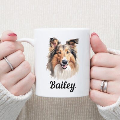 Personalized Shetland Sheepdog Coffee Mug