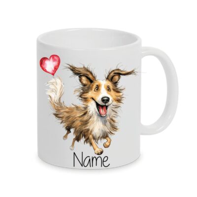 Personalized Shetland Sheepdog Funny Mug