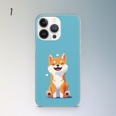 Personalized Shiba Inu Smiling Phone Case