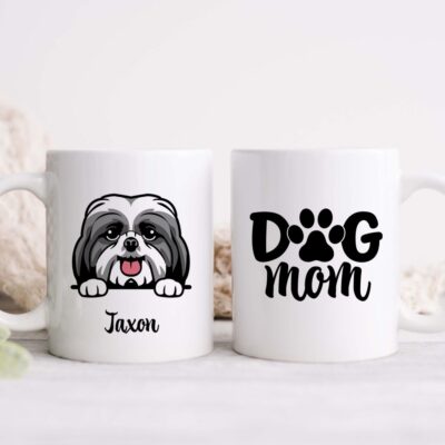 Personalized Shih Tzu Mom Mug