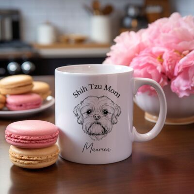 Personalized Shih Tzu Mom Mug