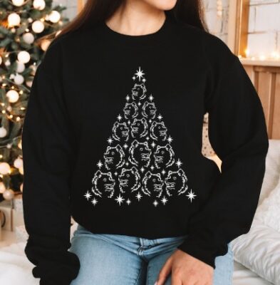 Samoyed Christmas Tree Sweatshirt