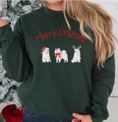 Samoyed Merry Dogmas Christmas Sweatshirt