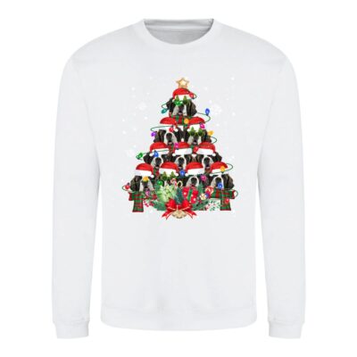 Santa-Lover Saint Bernard Xmas Sweatshirt