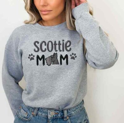 Scottish Terrier Mom Sweatshirt