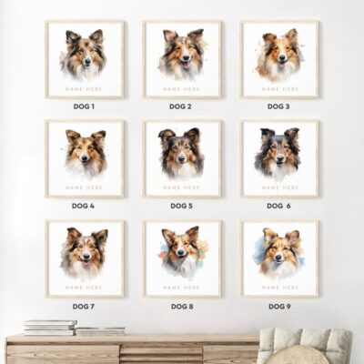 Shetland Sheepdog Decoration Items Ideas For Lovers