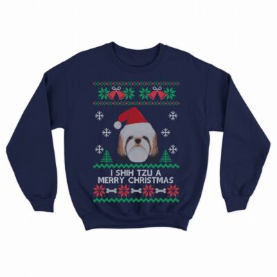 Shih Tzu A Merry Christmas Sweatshirt