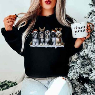 Shih Tzu Christmas Gifts Sweatshirt