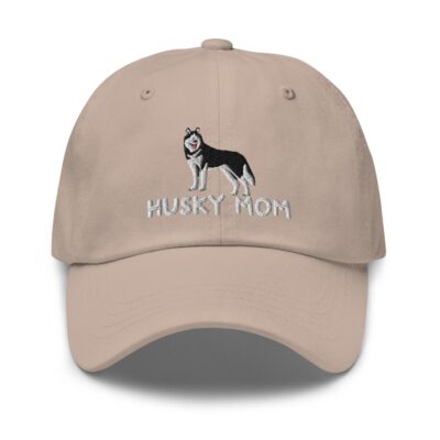 Siberian Husky Mom Embroidered Cap