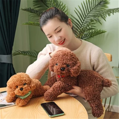 Soft Teddy Poodle Dog Plush Toy