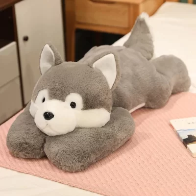 Squishy Plush Husky Cartoon Lying Plush