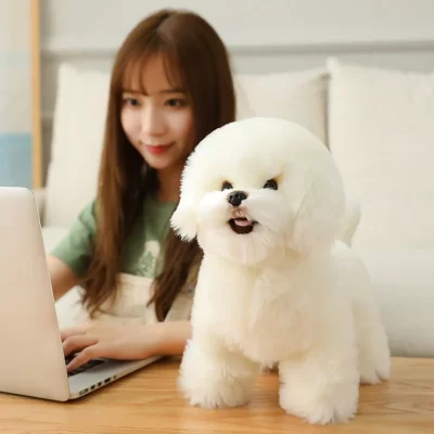 Super Cute Bichon Frise Plush Toy