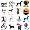 kf H455aa5da7dd54bf2b8e49ce4f2b20df1g 50pcs New Cute Great Dane Dog Small Waterproof Stickers for Wall Bike Laptop Notebook Car Guitar - Dog Gifts Store