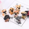 kf HTB1.5G1c1UXBuNjt XBq6xeDXXaA 3D Resin Cute Dog Key Chain For Lovers Animal Keyring Key Ring Holder Pom Gift For - Dog Gifts Store