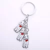 kf HTB14h.XAqSWBuNjSsrbq6y0mVXaq Bedlington Terrier Keychain Key Rings For Car Metal Alloy Pet Dog Pendant Bag Charm Men Women - Dog Gifts Store