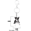 kf HTB1ytMhkbwrBKNjSZPcq6xpapXaL Bonsny Acrylic American Pit Bull Terrier Dog Key Chains Keychain Rings Cute Animal Jewelry For Women - Dog Gifts Store