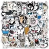 kf Hbdf526abadb640b791fc19dc1c73ae70D 50PCS Husky Cartoon Stickers Cute Animals Dog Graffiti For Car Suitcase Skateboard Phone Laptop DIY Stickers - Dog Gifts Store