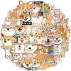 kf He352f8b73b46400dab036bff5c4ebd08m Kawaii Cute Stickers Lovely Shiba Inu Akita Dog Stickers DIY Diary Scrapbook Cartoon Sticker for Luggage - Dog Gifts Store