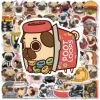 kf He8b63eeb0f724b8ba1e90766083698361 10 30 50pcs Cute Pug Stickers Funny Dog Cartoon Decals Notebook Laptop Luggage Skateboard Phone Car - Dog Gifts Store