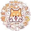 kf Hec630cf37246428bbe075feeaf271df2W 50 pcs set Kawaii Fluffy Dog PVC Waterproof Stickers Cute Scrapbooking Diy Journaling Diary Stationery Sticker - Dog Gifts Store