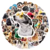 kf S175cb79332f94c67b4014c8296d20bfbZ 10 30 50PCS Cartoon Life Dog Children s PVC Sticker Aesthetic Decoration Scrapbooking Stationery School Supplies - Dog Gifts Store