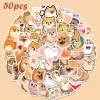 kf S385d1bd446f54d1bb604722e86efaf2cF 50pcs Kawaii Cartoon Dog Stickers Cute Pomeranian Graffiti Sticker Waterproof DIY Skateboard Laptop Scrapbook Notebook Kids - Dog Gifts Store