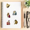 kf S4f6b75d01b9c4b86824108f1378cab18Z 10 30 50PCS Kawaii Funny Dog Sticker Aesthetic Children s PVC Sketchbook Decoration Scrapbooking Stationery Supplies - Dog Gifts Store