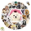 kf S50615c76313a4c7795f57ad205de36fe2 10 30 50pcs Kawaii Dog Stickers Funny Animals Cute Cartoon Decals Kids Toys Laptop Luggage Suitcase - Dog Gifts Store