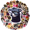 kf S6c3dca7067d5464ea65e173f748a4c70V 10 30 50pcs Dog Cartoon Graffiti Stickers Cool Funny Kawaii Animal Popular Pet Dog Electric Vehicle - Dog Gifts Store