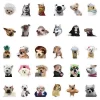 kf S6fc14ffacb864c98aa314162dec5e6d5t 10 30 50pcs Kawaii Dog Stickers Funny Animals Cute Cartoon Decals Kids Toys Laptop Luggage Suitcase - Dog Gifts Store