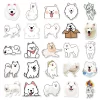 kf S717b202750324df0823ec1082af88224H 50 Pcs Cute Cartoon Pets Samoyed Meme Waterproof Stickres Creative Anime Animal Phone Case Notebook Laptop - Dog Gifts Store