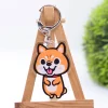 kf S92035420e8414d82a8d4ce59a840373cH Cute Dogs Keychain Acrylic Cartoon Chai Gou Keyring Decorations - Dog Gifts Store