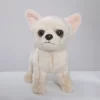 kf S99231bffd0e9403683a9c776aecf9f39M Chihuahua Puppy Kids Toy Standing Kawaii Doll with Big Eyes Birthday Gift For Girls Children Cute - Dog Gifts Store