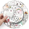 kf S99fdc4f546b8437a80797135f87dde94v 10 30 50PCS Samoyed Cartoon Cute Dog Animal Personality Creative Sticker Phone Desk GuitarSkateboard Waterproof StickerWholesale - Dog Gifts Store