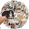 kf S9f4d5a55f10945b6bd31841151bb9238U 50pcs Cute Funny Cartoon Animal Dogs Graffiti Stickers For Laptop Phone Luggage Guitar Skateboard Waterproof Vinyl - Dog Gifts Store