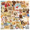 kf Sa33a957f863f4cf09b3d6a64c81c27a8A 50pcs Cute Cartoon Golden Retriever Animals Dog Stickers For Luggage Laptop Guitar Vinyl Waterproof Graffiti Phone - Dog Gifts Store