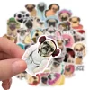 kf Sb8763cdd420d4dcf93ac3c5547fb5dddz 50pcs Cute Dog Shar Pei Stickers For Guitar Notebooks Laptop Stationery Pug Kawaii Sticker Pack Aesthetic - Dog Gifts Store