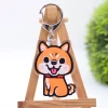 kf Sc01982ef961045a58235ce7be7a830acn Cute Dogs Keychain Acrylic Cartoon Chai Gou Keyring Decorations - Dog Gifts Store