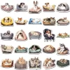 kf Sd03a1fadfc4140ab8b56281ddfad5781u 10 50Pcs Cartoon Cute Kawaii Cat Dog Animals Varied Sticker Pack for Kid Travel Luggage Scrapbooking - Dog Gifts Store