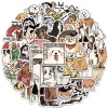 kf Sd7a24b9c365043e8839ccbc85c64e7660 50pcs Cute Funny Cartoon Animal Dogs Graffiti Stickers For Laptop Phone Luggage Guitar Skateboard Waterproof Vinyl - Dog Gifts Store