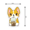 kf Sfe1894321c314c0e89e9f3da9f9e2a0bH 50 Pcs Set Corgi Dog Animal Theme Sticker Cartoon Phone Cover Self adhesive PVC DIY Luggage - Dog Gifts Store